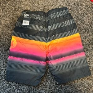 NWT Hurley 10/12 swim trunks